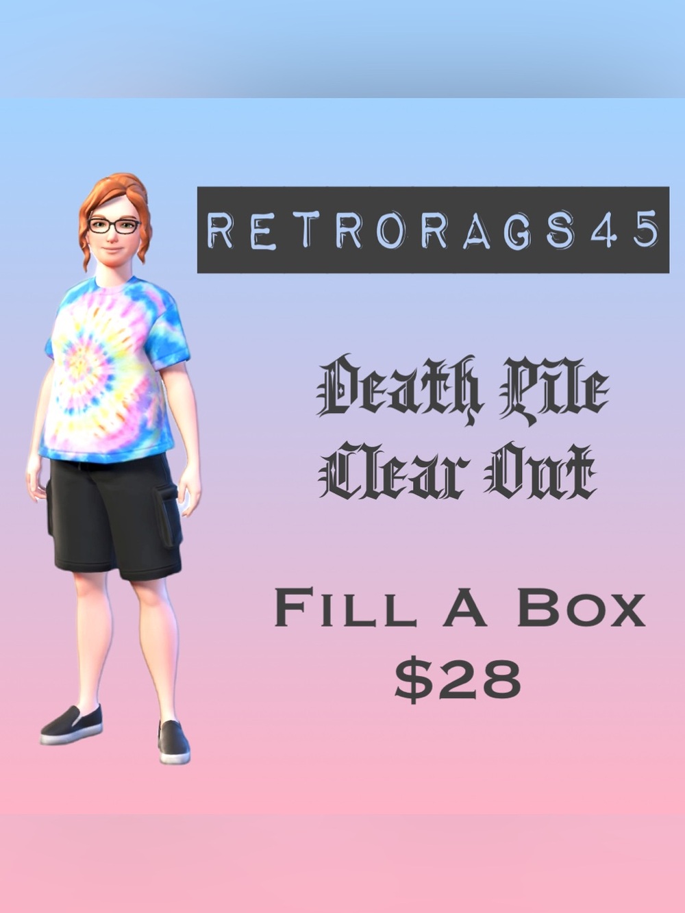 $28 Fill A Box Sale